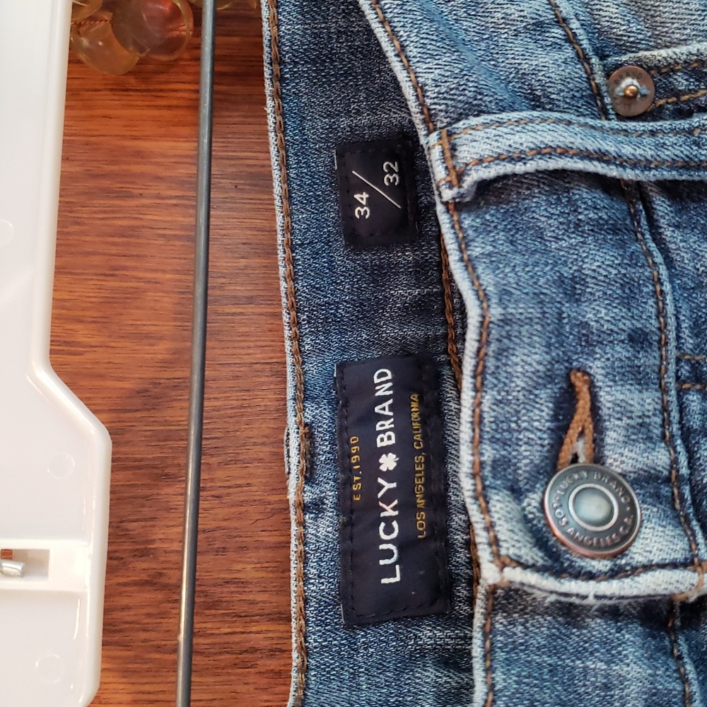 Lucky Brand 221 Straight Jeans Size 34 - Picture 4 of 16